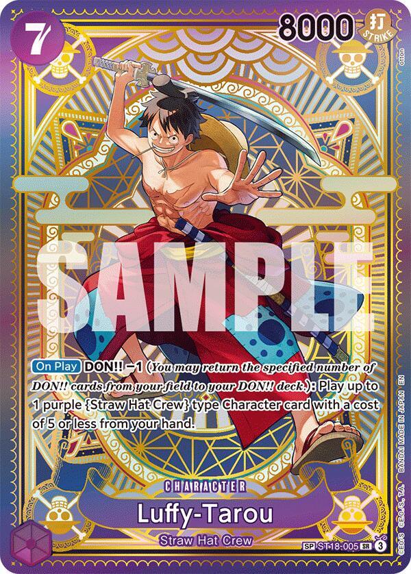 Luffy-Tarou (SP)  A Fist of Divine Speed #ST18-005 card