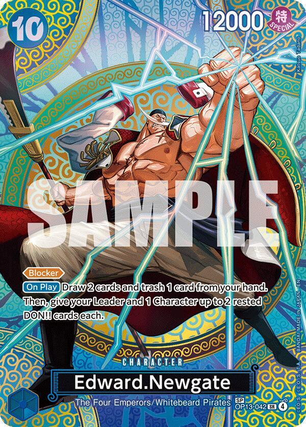 Edward.Newgate (SP)  Adventure on Kami's Island #OP13-042 card