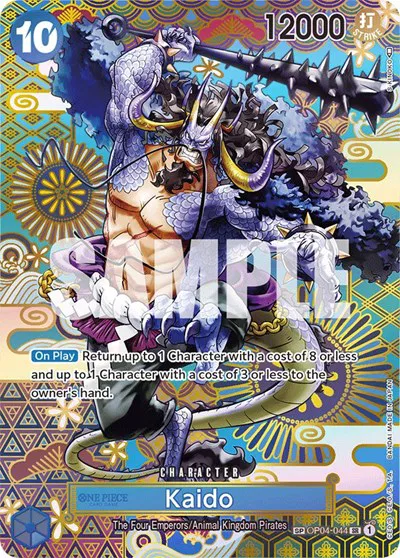 Kaido (044) (SP)  Awakening of the New Era #OP04-044 card