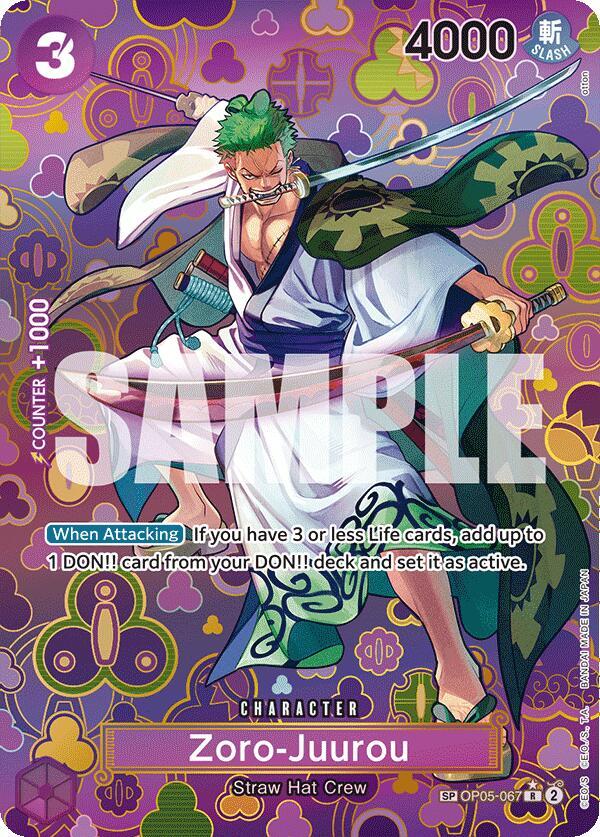 Zoro-Juurou (SP)  Emperors in the New World #OP05-067 card