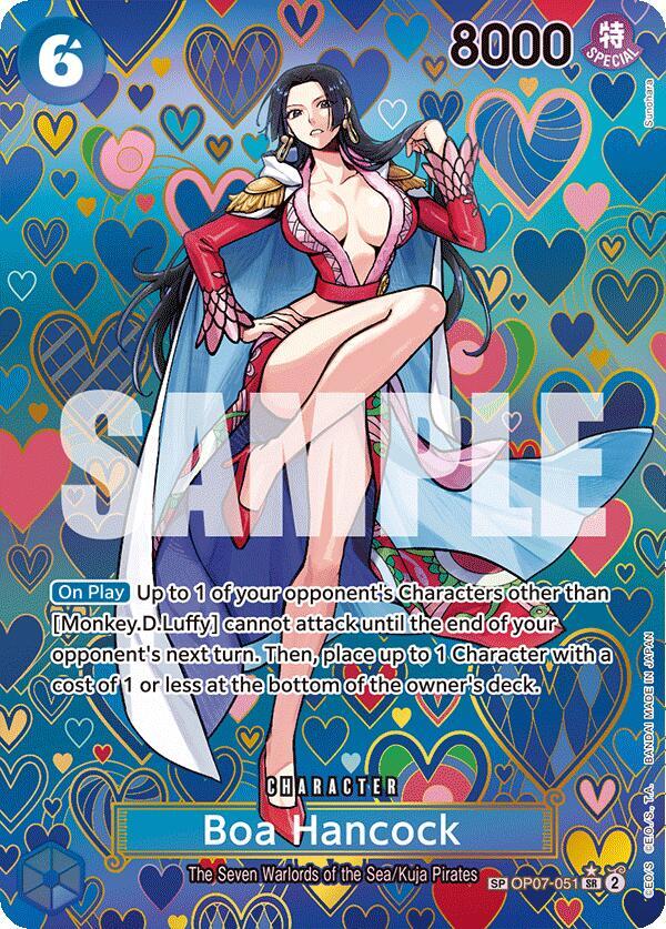 Boa Hancock (SP)  Emperors in the New World #OP07-051 card