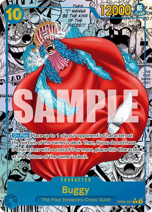 Buggy (051) (Manga)  Emperors in the New World #OP09-051 card