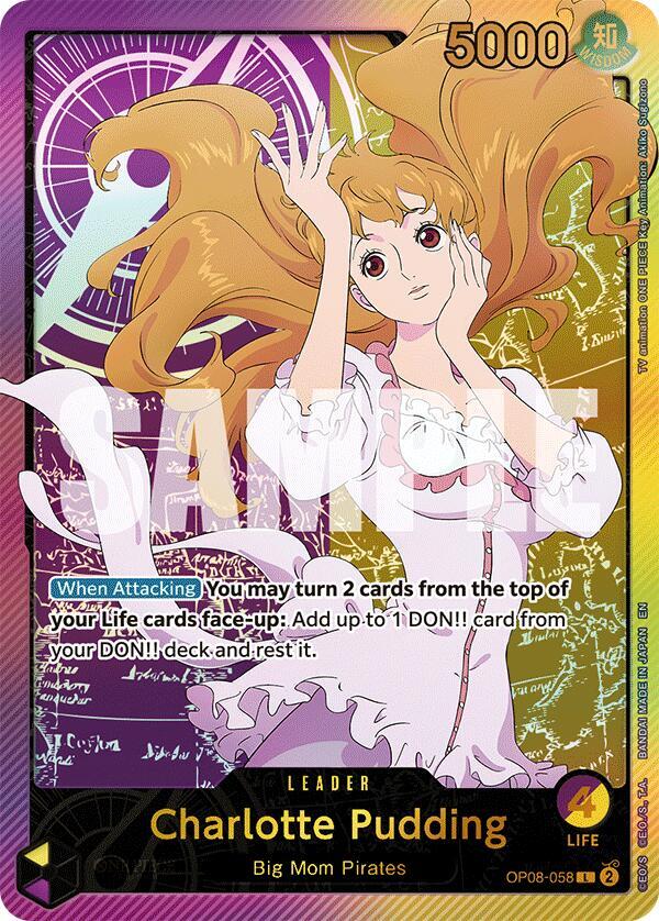Charlotte Pudding (SPR)  Extra Booster: Anime 25th Collection #OP08-058 card