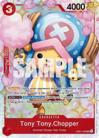 Tony Tony.Chopper  Extra Booster: Memorial Collection #EB01-006 card