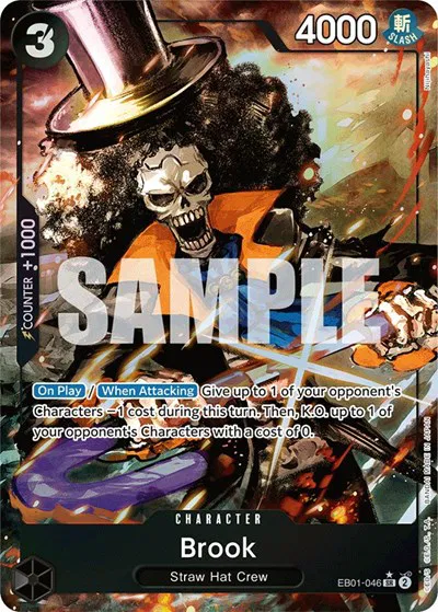 Brook (046) (Alternate Art)  Extra Booster: Memorial Collection #EB01-046 card