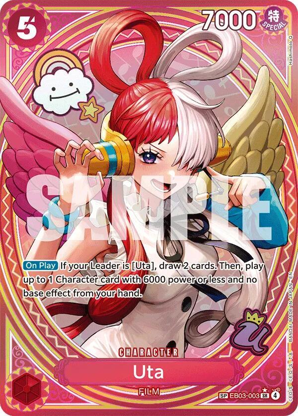 Uta - 003 (SP)  Extra Booster: One Piece Heroine's Edition #EB03-003 card