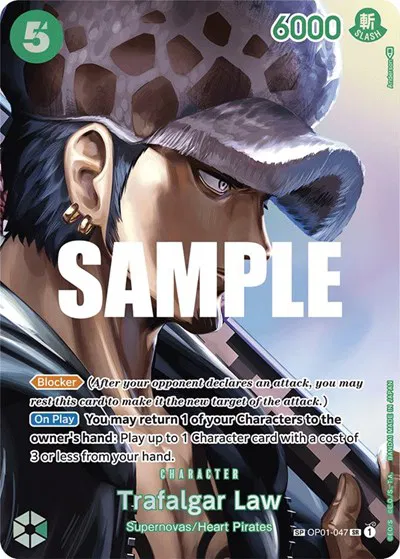 Trafalgar Law (SP)  Kingdoms of Intrigue #OP01-047 card