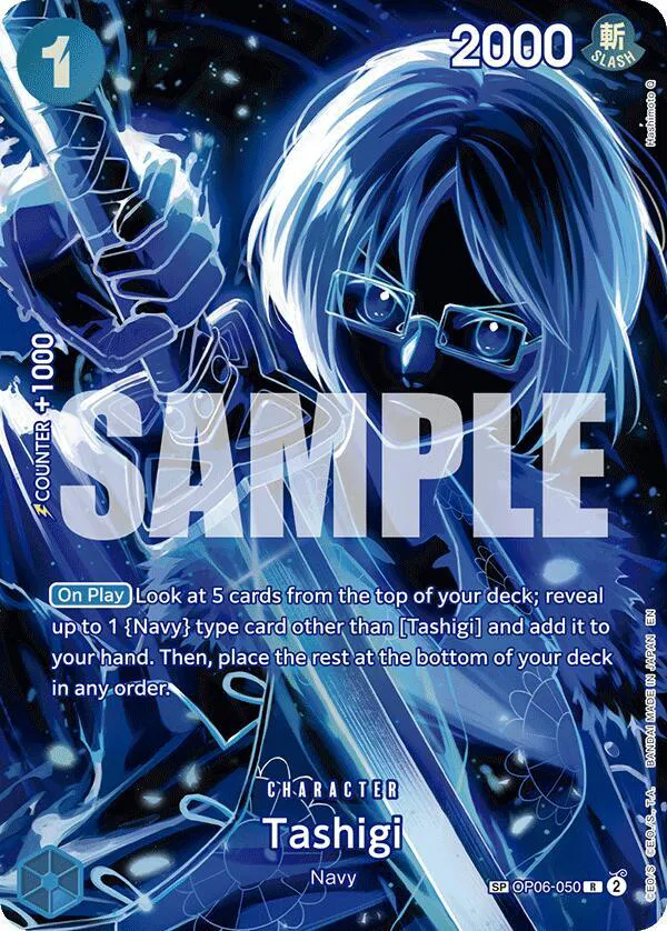 Tashigi (SP)  Legacy of the Master #OP06-050 card