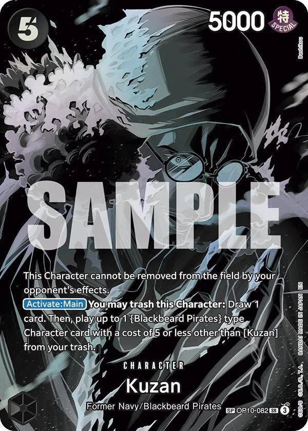 Kuzan (SP)  Legacy of the Master #OP10-082 card