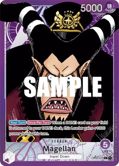 Magellan (Alternate Art)  Paramount War #OP02-071 card