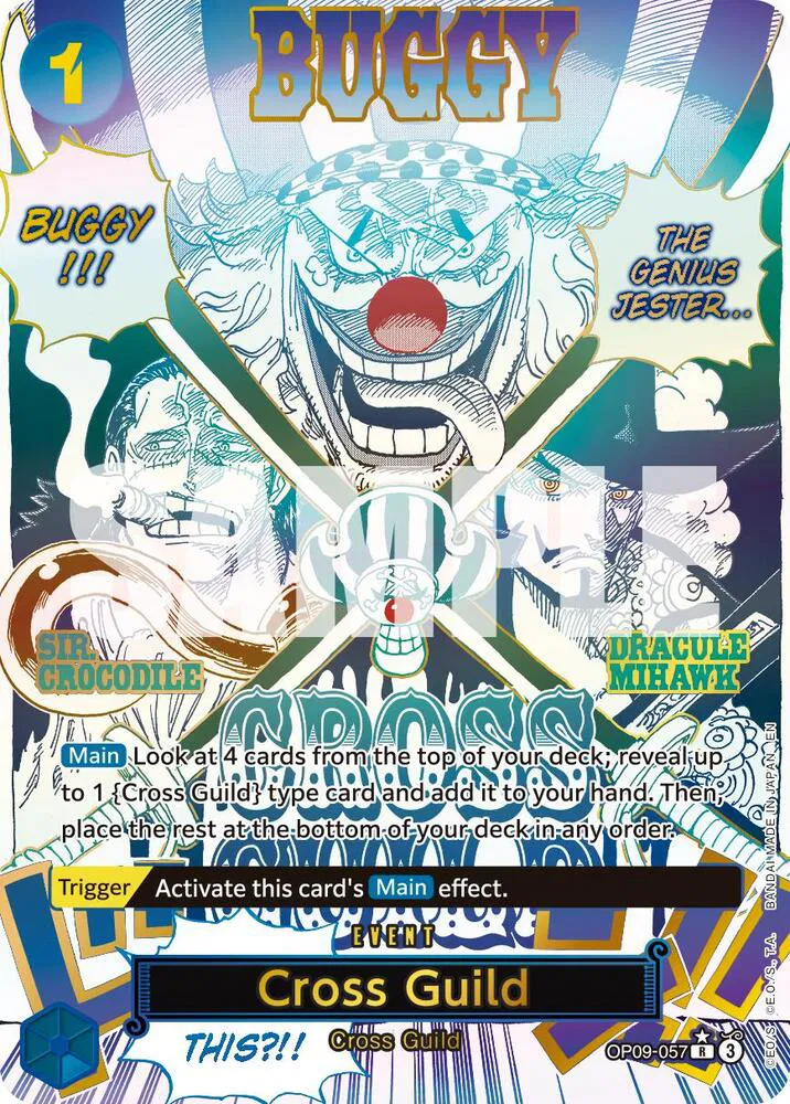 Cross Guild (Alternate Art)  Premium Booster -The Best- Vol. 2 #OP09-057 card
