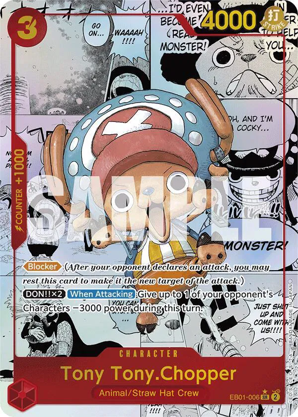 Tony Tony.Chopper (EB01-006) (Manga)  Premium Booster #EB01-006 card
