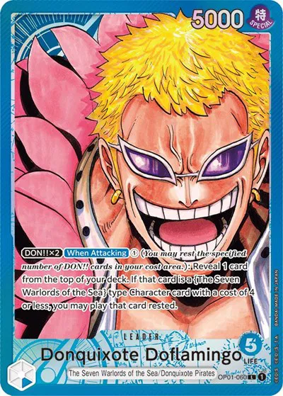 Donquixote Doflamingo (060) (Parallel)  Romance Dawn #OP01-060 card