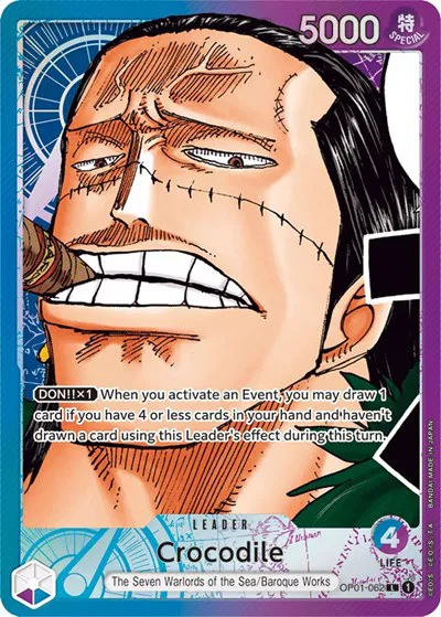 Crocodile (062) (Parallel)  Romance Dawn #OP01-062 card