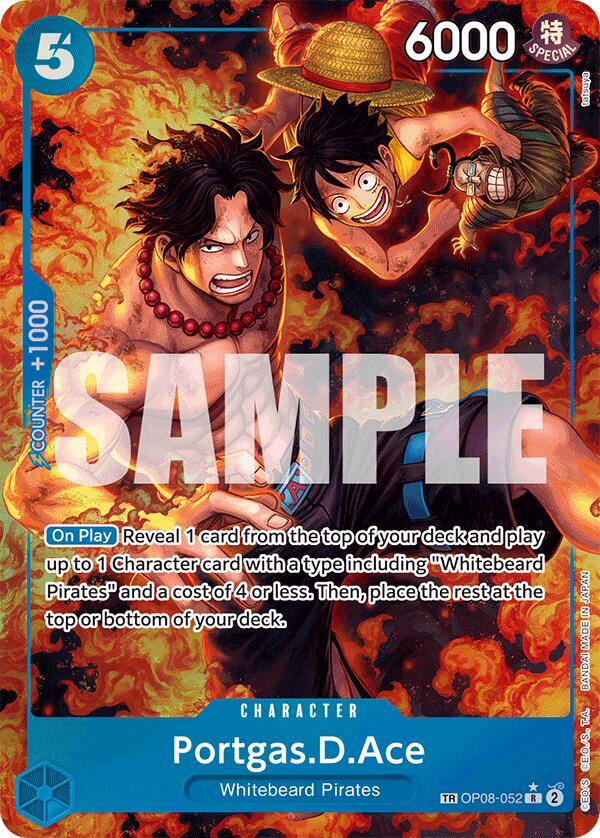 Portgas.D.Ace (TR)  Royal Blood #OP08-052 card