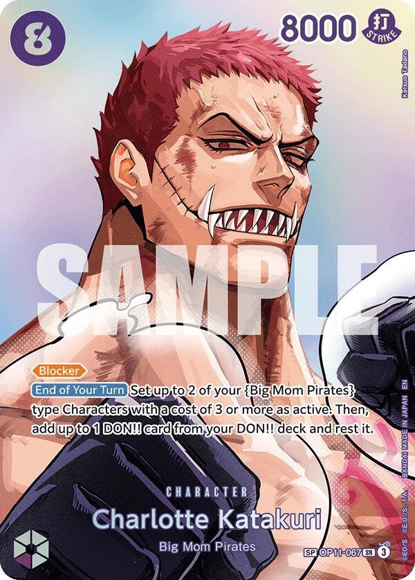 Charlotte Katakuri (SP)  The Time of Battle #OP11-067 card