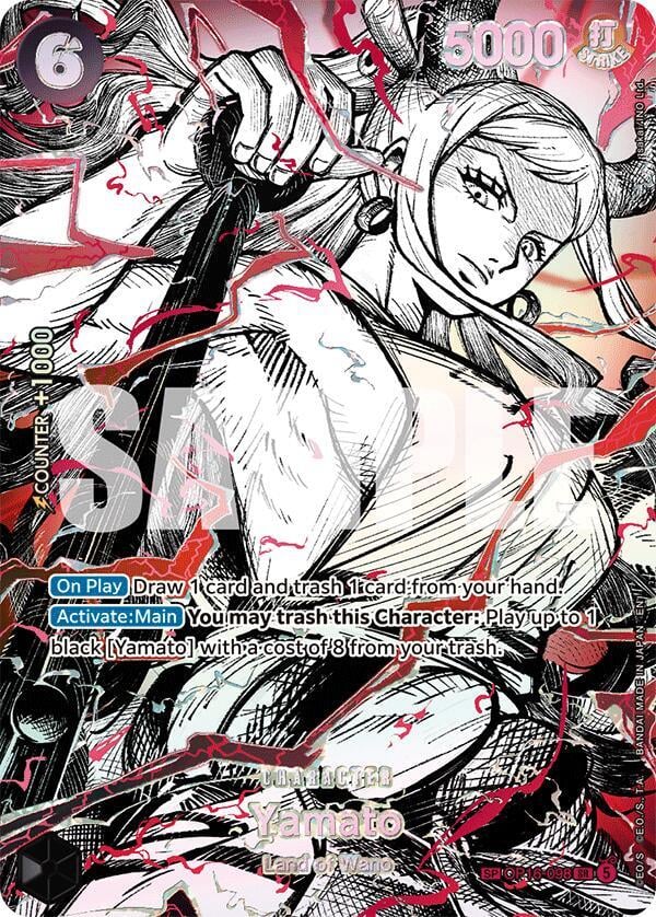 Yamato - OP16-098 (SP)  The World's Strongest Warriors #OP16-098 card