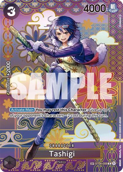 Tashigi (SP)  Two Legends #ST06-006 card