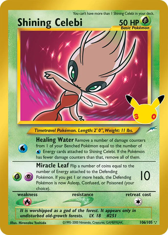 Shining Celebi 