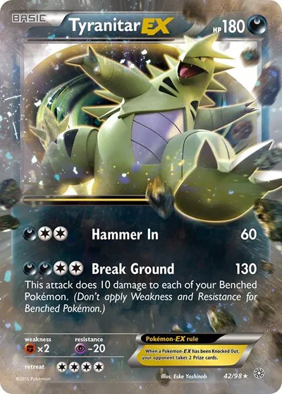 Tyranitar EX 