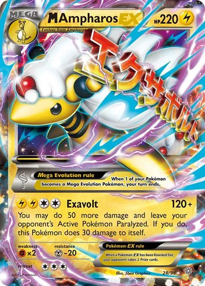 M Ampharos EX 