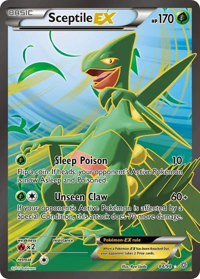 Sceptile EX (84 Full Art) 