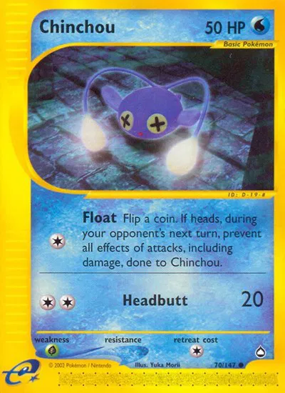 Chinchou (70) 