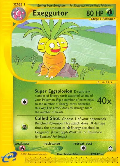 Exeggutor (12) 