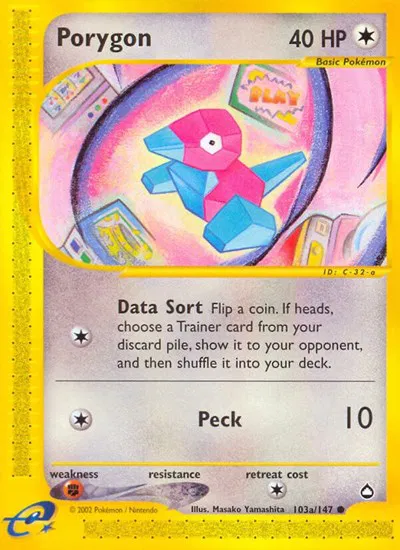 Porygon (103a) 