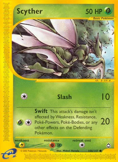 Scyther (106) 