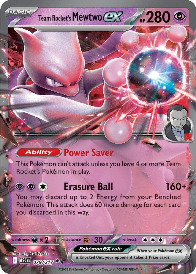 Team Rocket's Mewtwo ex 