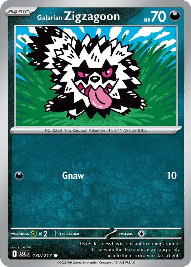 Galarian Zigzagoon 