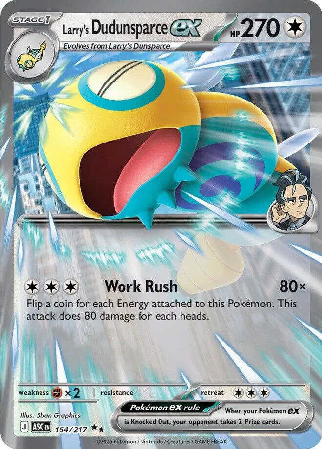 Larry's Dudunsparce ex 