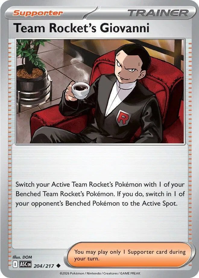 Team Rocket's Giovanni 