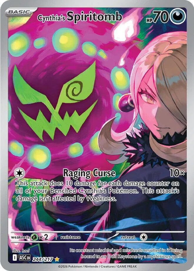 Cynthia's Spiritomb 