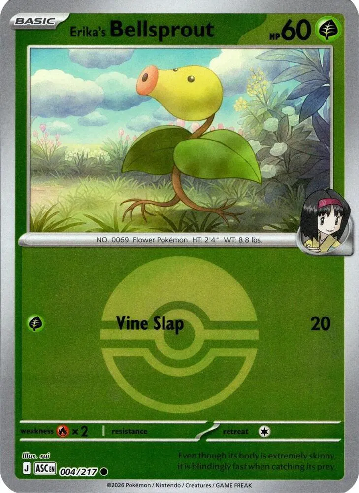 Erika's Bellsprout (Poke Ball) 