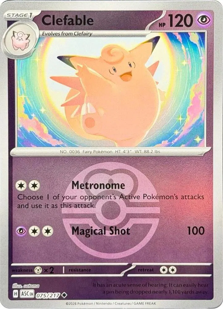 Clefable (Love Ball) 