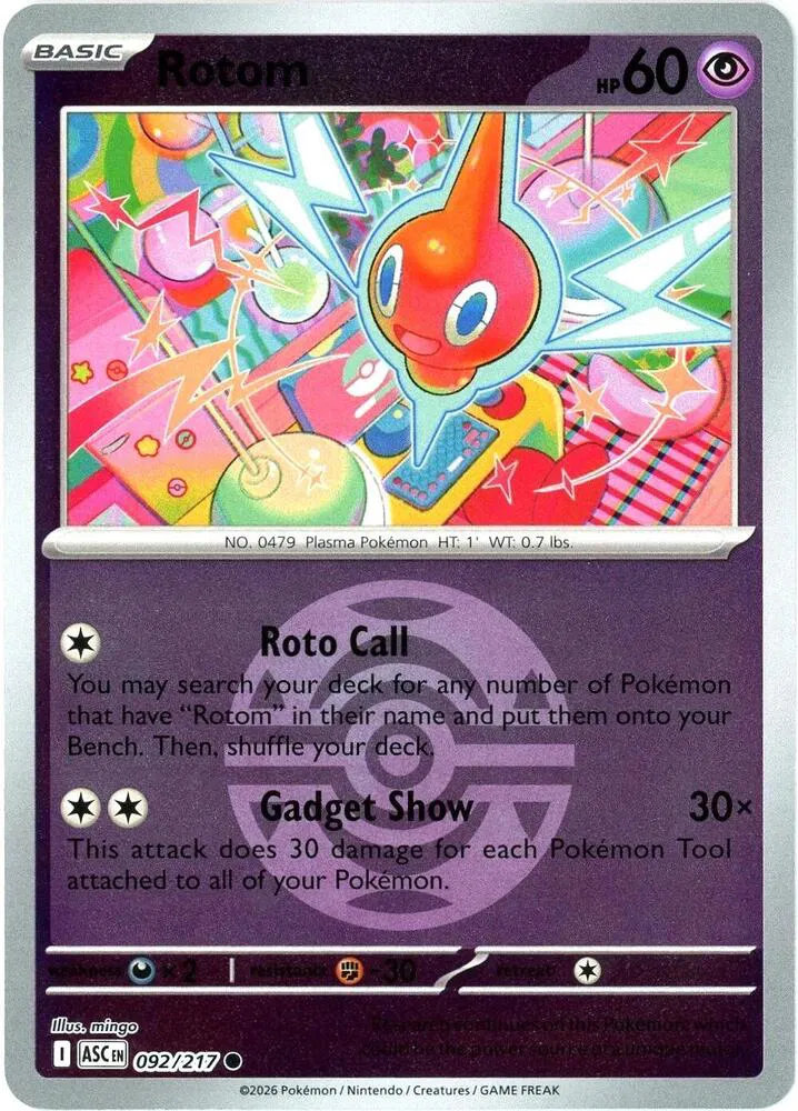 Rotom (Dusk Ball) 