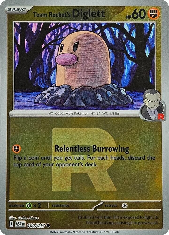 Team Rocket's Diglett (Team Rocket) 