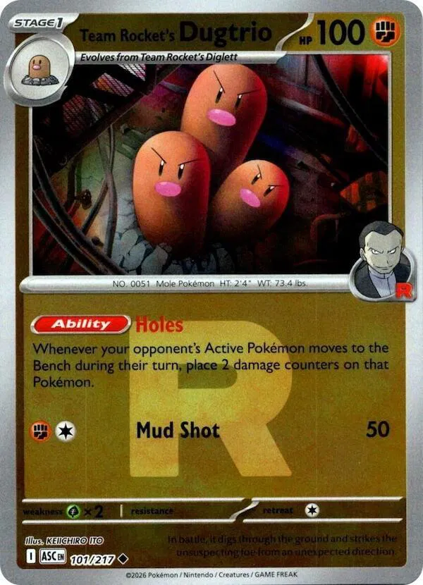 Team Rocket's Dugtrio (Team Rocket) 