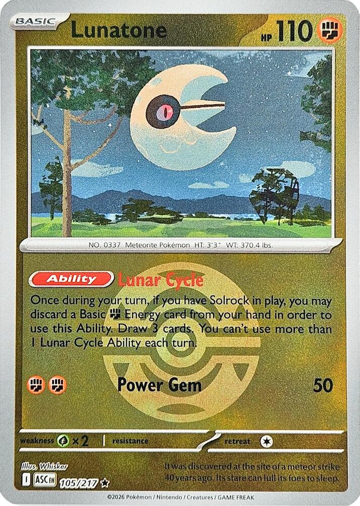 Lunatone (Dusk Ball) 