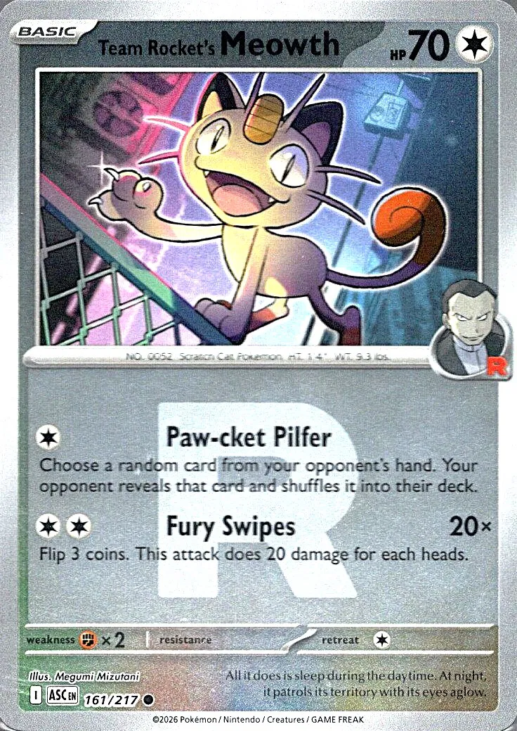 Team Rocket's Meowth (Team Rocket) 