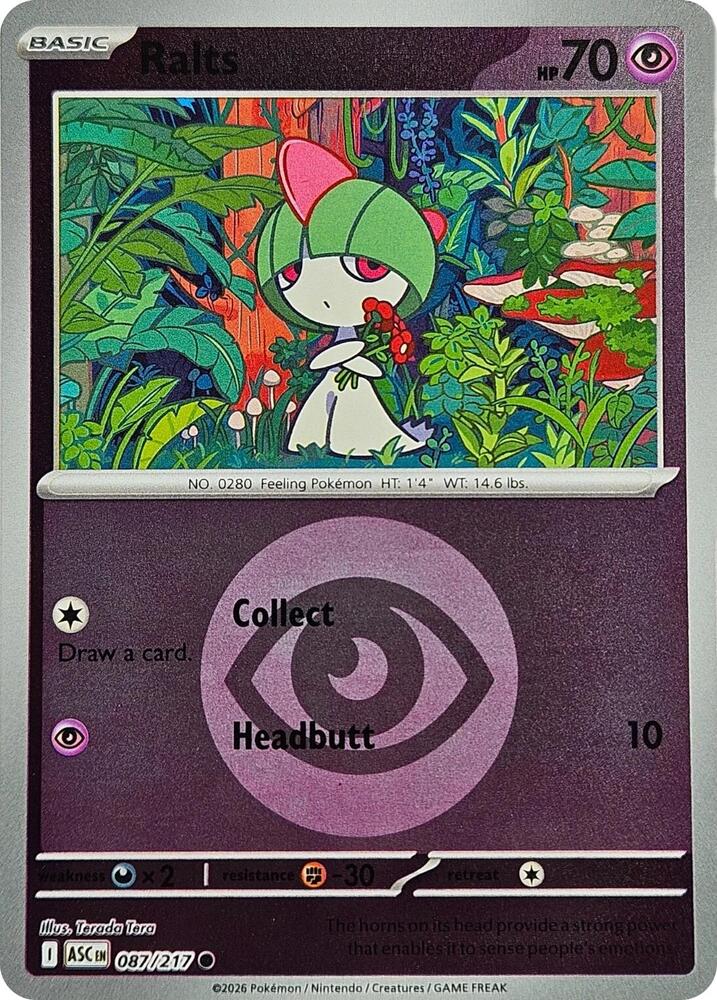 Ralts (Energy Symbol Pattern) 