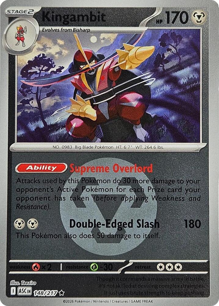 Kingambit (Energy Symbol Pattern) 