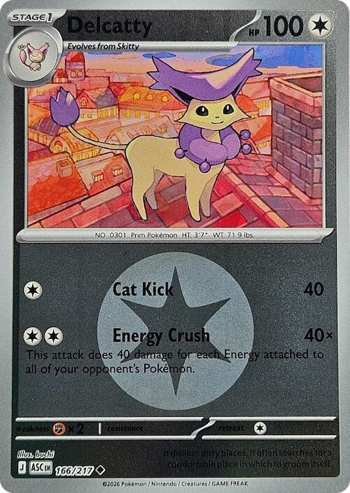 Delcatty (Energy Symbol Pattern) 