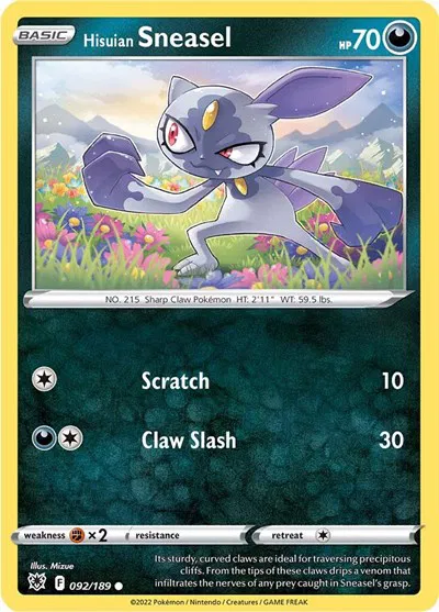 Hisuian Sneasel 