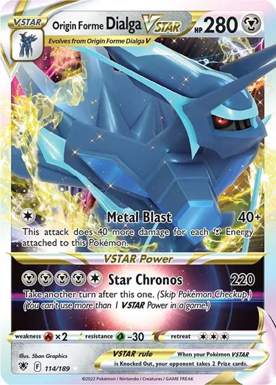 Origin Forme Dialga VSTAR 