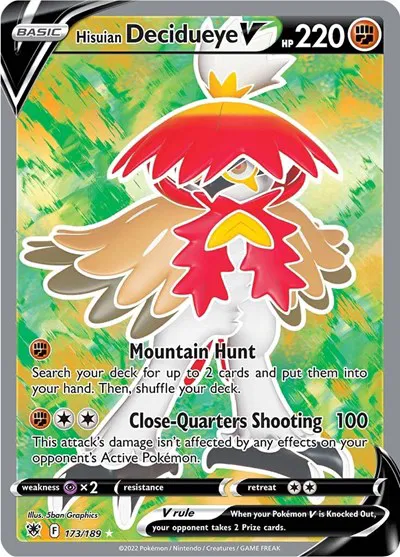 Hisuian Decidueye V (Full Art) 