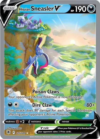 Hisuian Sneasler V (Alternate Full Art) 