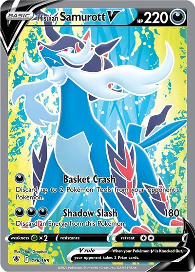 Hisuian Samurott V (Full Art) 